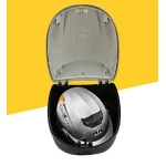 17L Black Bike Helmet Top Box JZH-818 for 1 Helmet with Lock