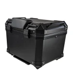 Universal Motorcycle Top Box 45L - Square Helmet Case for 1 Helmet