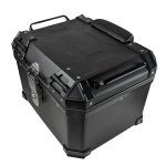 Universal Motorcycle Top Box 45L - Square Helmet Case for 1 Helmet