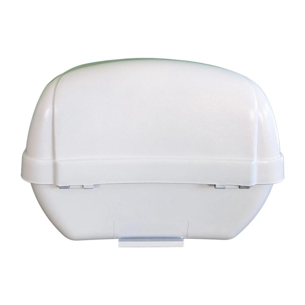 Universal 28L Motorcycle Top Box White - Helmet Box Mod-YM-0807