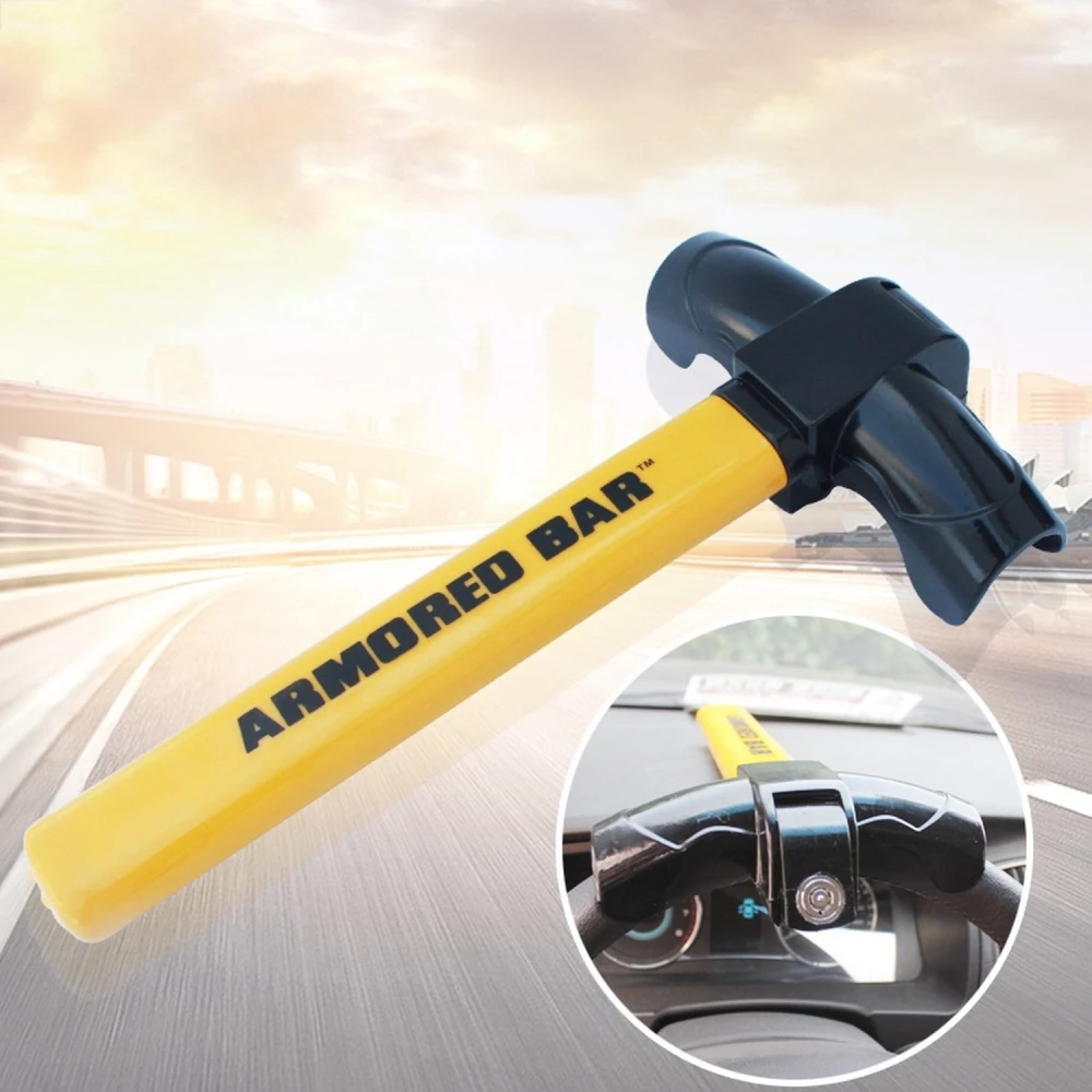 TSX TOOL steering wheel lock with anti-theft bar