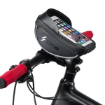 Bike phone bag with touchscreen and sun visor 0.5L