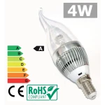 E14 LED Bulb 4W 3300K Warm White for efficient, natural lighting