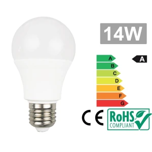 E27 LED Bulb 14W 3000K Warm White for Efficient Lighting and Savings