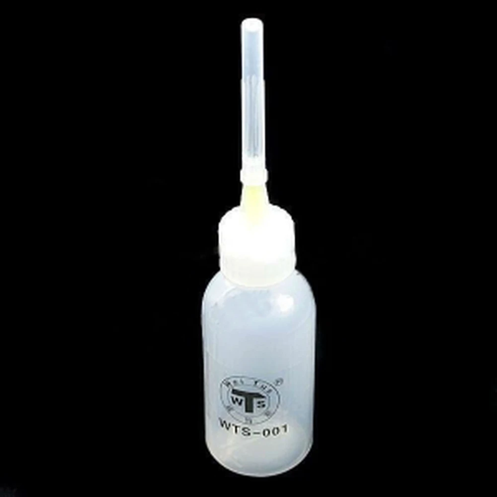 50 ml Precision Liquid Dispenser Bottle with Needle for Electronics Cleaning