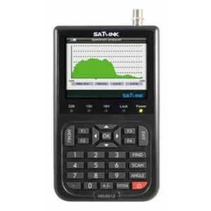 Satlink WS-6912 Satellite Finder for DVB-S/DVB-S2 - Portable Signal Meter