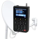 Satlink WS6902 Satellite Finder: Digital Meter for Satellite Dishes