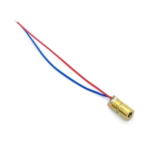 5mw 5v red laser module without lens or housing for electronics projects