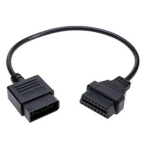 Nissan OBD1 14 Pin to OBDII 16 Pin Diagnostic Adapter Cable
