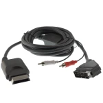 Xbox 360 RGB AV cable with stereo audio output