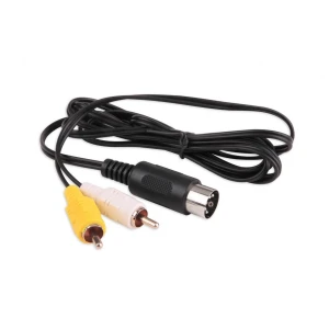 Compatible and reliable Sega Mega Drive 1 AV Cable for Genesis 1 and Master System 1