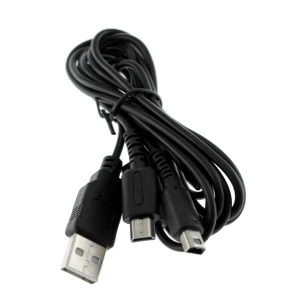 Compatible dual USB charger cable for NDSLITE, NDSI, DSI XL and 3DS