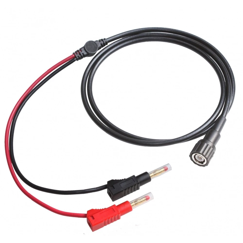 140 cm RG58 coaxial cable BNC male to banana plugs with Amass connectors