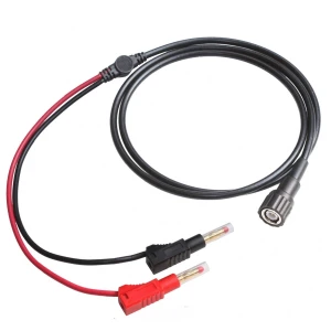 140 cm RG58 coaxial cable BNC male to banana plugs with Amass connectors