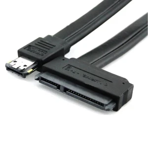 eSATA to SATA 22 Pin Cable with 22-pin eSATA+USB combo connector