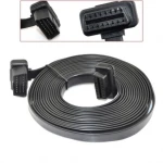 OBD2 5m male to female extension cable with 16-pin connector for diagnostics