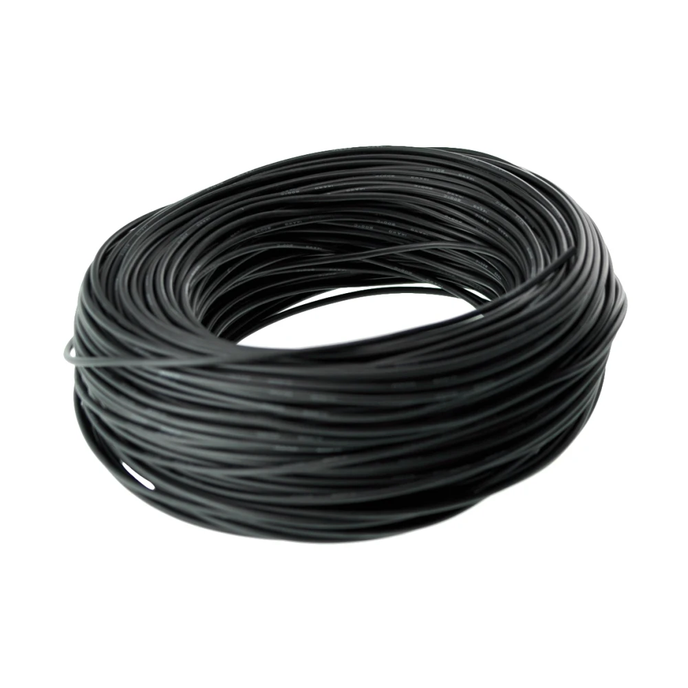 Flexible 14AWG silicone cable, heat resistant up to 200º and 600V for electronics