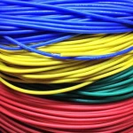 16AWG red silicone flexible cable, rated to 200ºC and 3kV for electrical testing