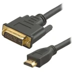 HDMI to DVI 24 Pin Dual Link Cable for PS3 - High Definition Connection