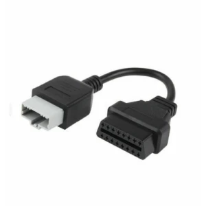 Honda OBD1 to OBD2 Cable - Compatible 5pin to 16pin Diagnostic Adapter