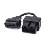 Kia OBD1 to OBD2 Cable: 20Pin to 16Pin Diagnostic Adapter compatible with KIA