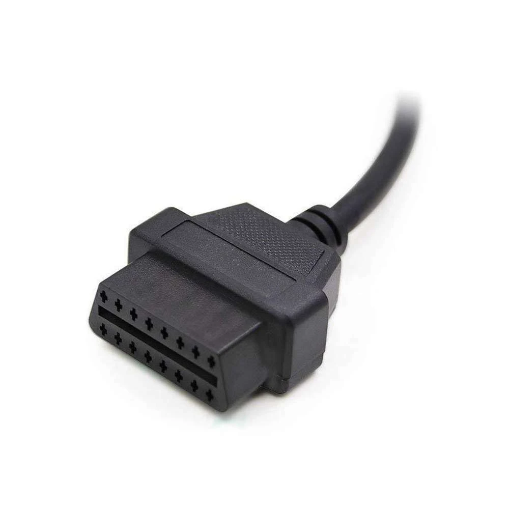 Kia OBD1 to OBD2 Cable: 20Pin to 16Pin Diagnostic Adapter compatible with KIA