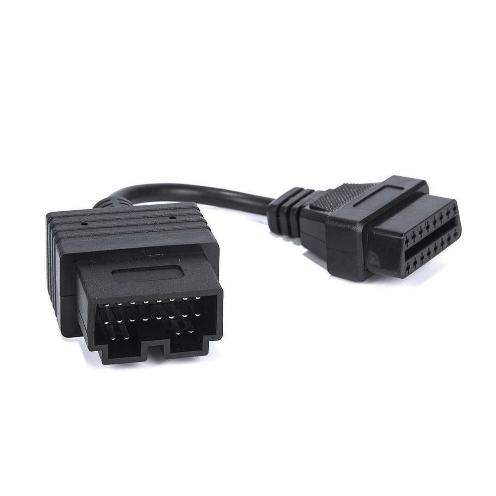 Kia OBD1 to OBD2 Cable: 20Pin to 16Pin Diagnostic Adapter compatible with KIA