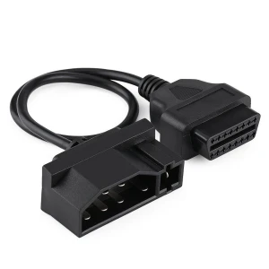 Ford 7 Pin to 16 Pin OBD2 Cable - Compatible Diagnostic Adapter
