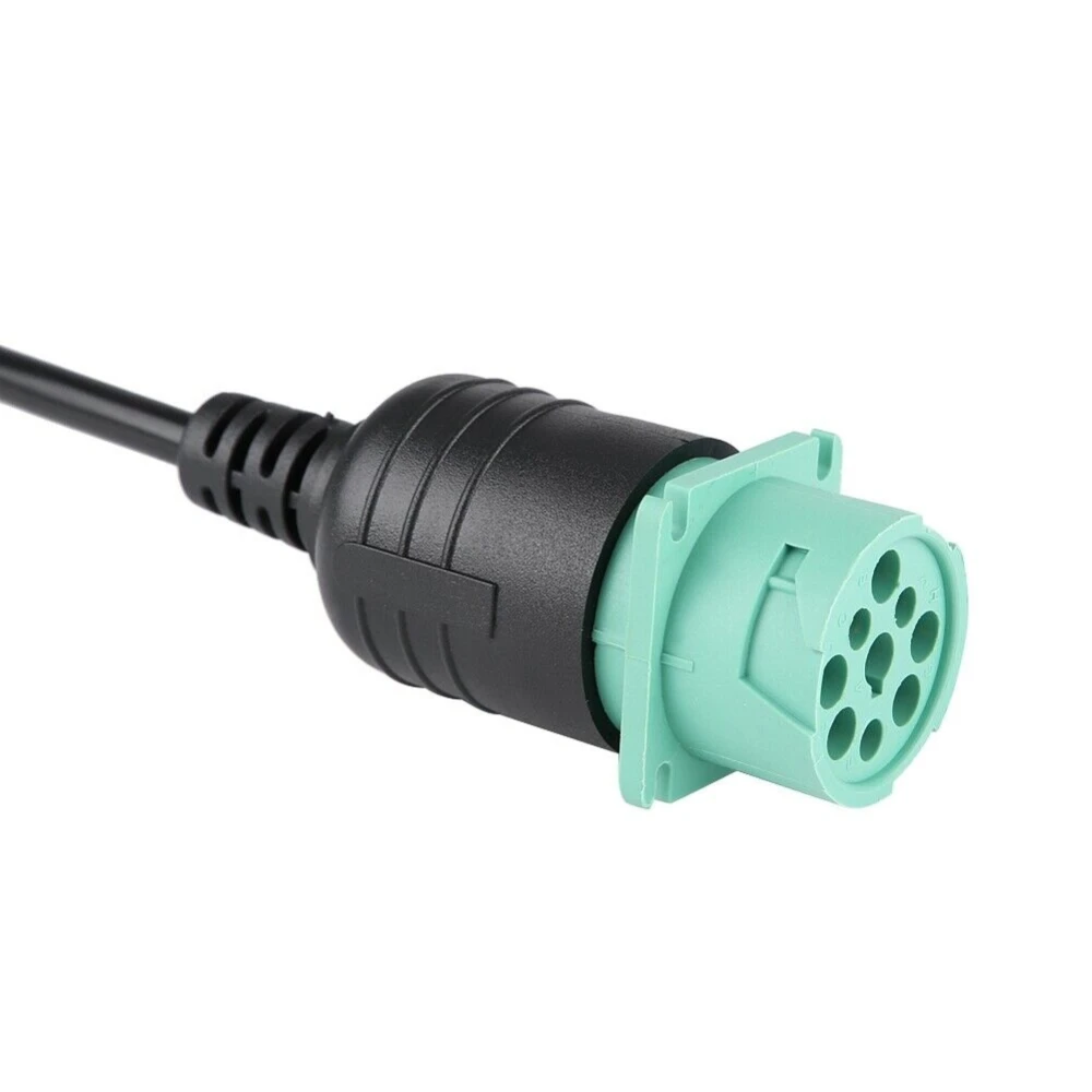 OBD2 9 Pin to 16 Pin Cable for Cummins Truck - Professional Diagnostic Adapter