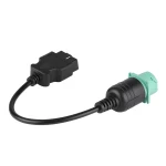 OBD2 9 Pin to 16 Pin Cable for Cummins Truck - Professional Diagnostic Adapter