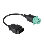 OBD2 9 Pin to 16 Pin Cable for Cummins Truck - Professional Diagnostic Adapter