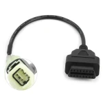 Honda Motorcycle OBD2 to 4 Pin Cable - High-Quality Diagnostic Adapter