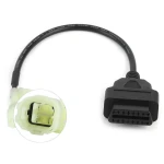 Honda Motorcycle OBD2 to 4 Pin Cable - High-Quality Diagnostic Adapter