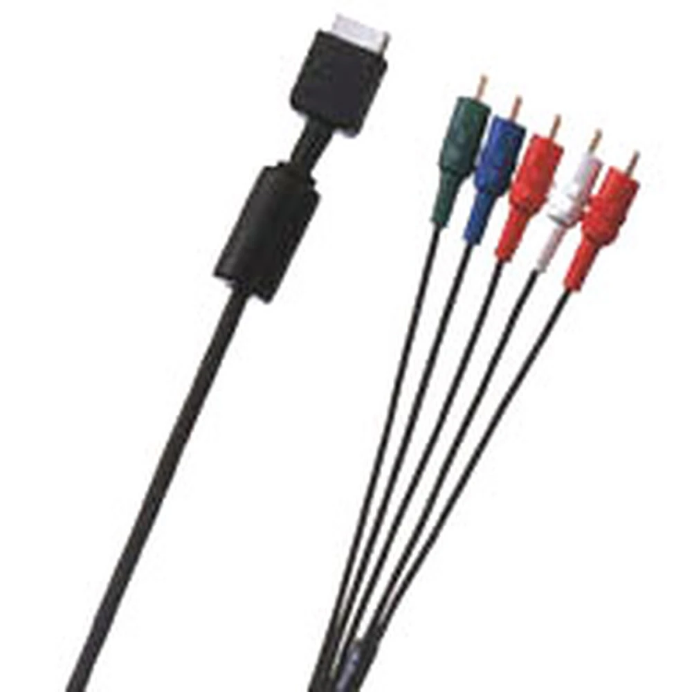 PS2 PS3 component cable for high-quality console connection
