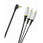 PSP 2000 Slim S-Video Cable with 24K gold connectors for TV