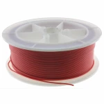 Red 22AWG silicone cable, rated up to 200°C and 600V
