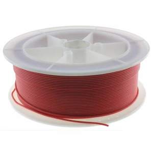 satkit Red 22AWG silicone cable, rated up to 200°C and 600V