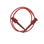 50 cm Red Test Clip Cable TL2218 - 20 AWG Silicone Cable for Electronic Measurement