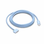 USB-C to MagSafe 3 140W Cable for MacBook Pro and Air - 2 m Braided, Sky Blue