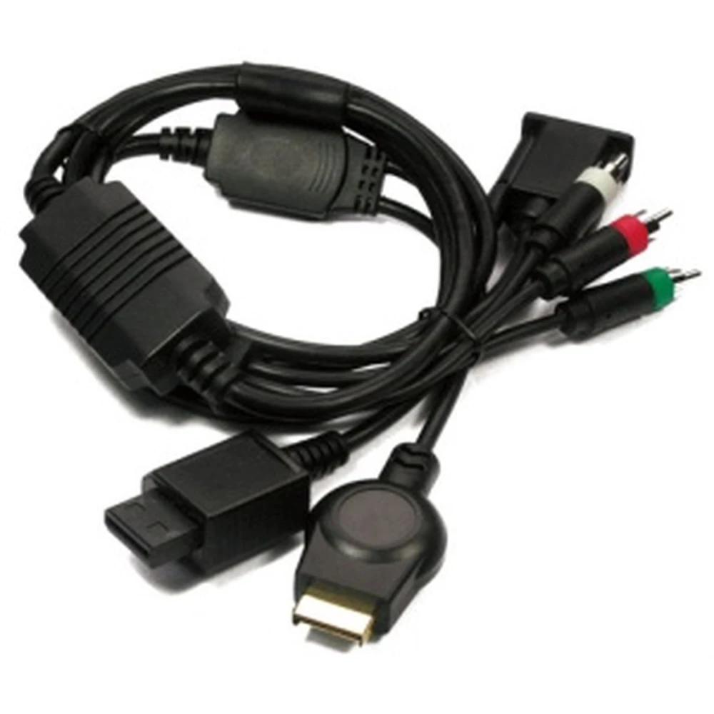 PS3 Wii VGA Cable for Connecting Console to Monitor with RCA Audio