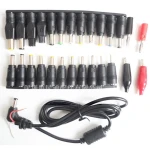 Laptop test leads with 23 connectors and measuring accessories