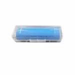 1× 18650 Battery Case Transparent Dustproof Plastic Individual Protection