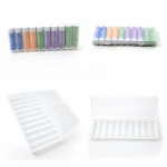 10× 18650 Battery Holder Case Transparent PP Plastic High Capacity
