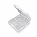 4× 18650 Battery Holder Case Transparent PP Plastic Storage Protection