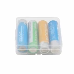 4× 18650 Battery Holder Case Transparent PP Plastic Storage Protection