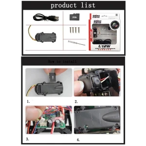 U12W HD Camera for Quadcopter, compatible with U818A and U829A