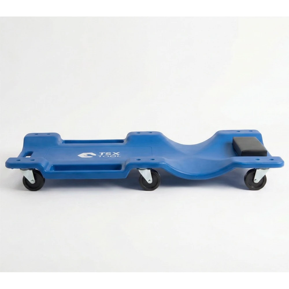 Durable Plastic Mechanic’s Creeper with Wheels TSX TOOL