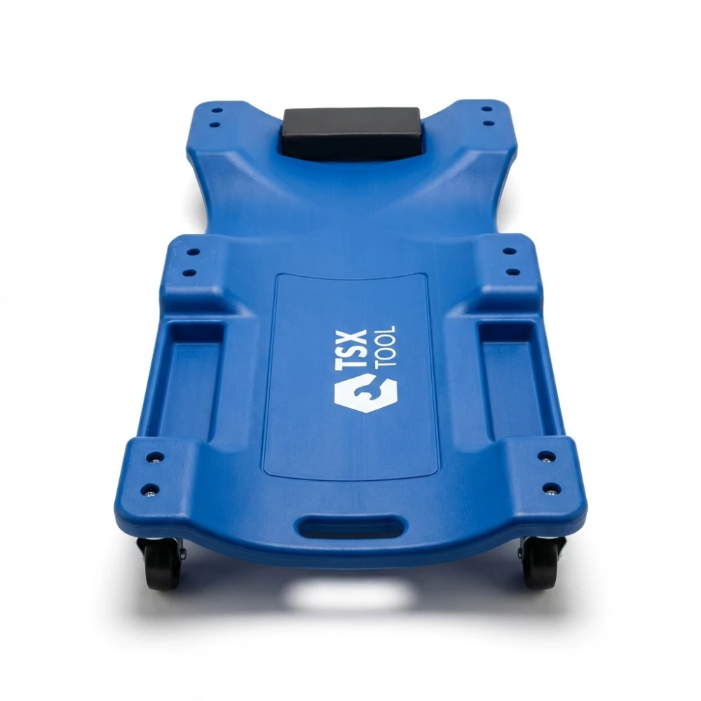 Durable Plastic Mechanic’s Creeper with Wheels TSX TOOL
