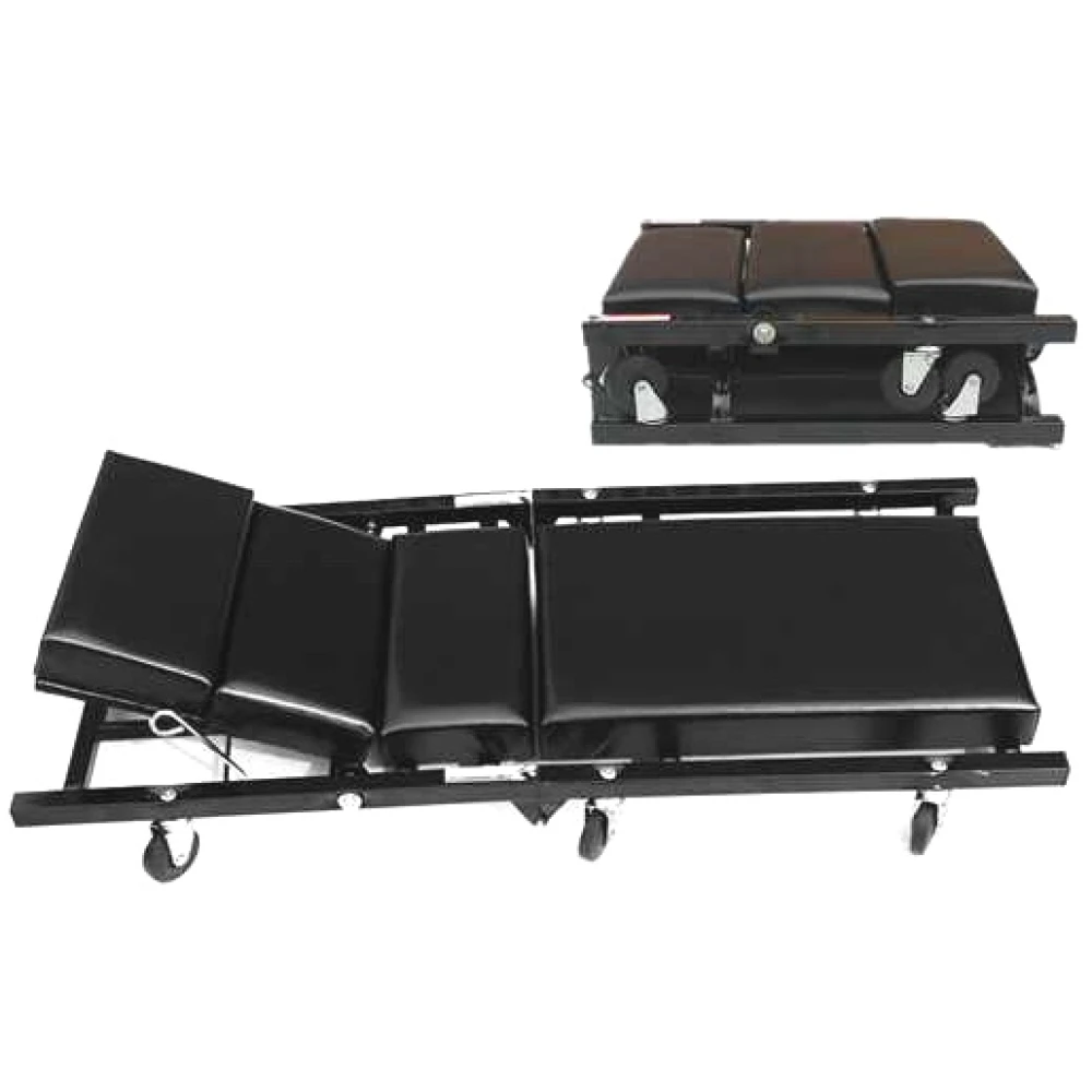 Foldable padded mechanic workshop creeper with wheels TSX TOOL