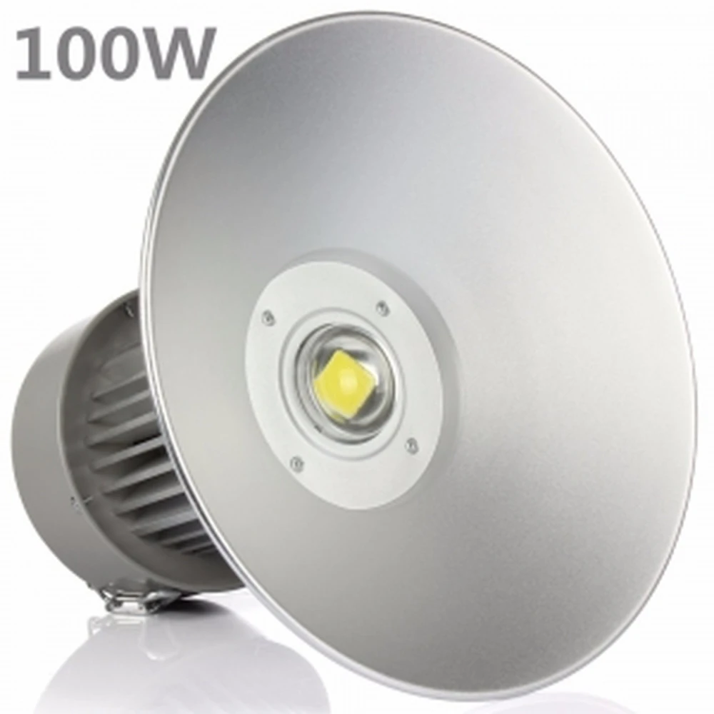 100W LED High Bay Light 6000K Bright Light PF 0.95 Real Power